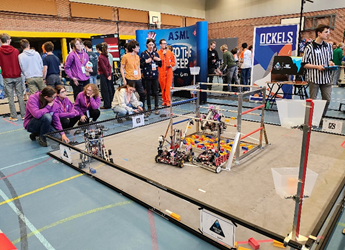 Roboter-Wettbewerb der First-Tech-Challenge am Ernst-Abbe-Gymnasium Oberkochen am Samstag 18.01.2025 von 8:00 – 18:00 Uhr